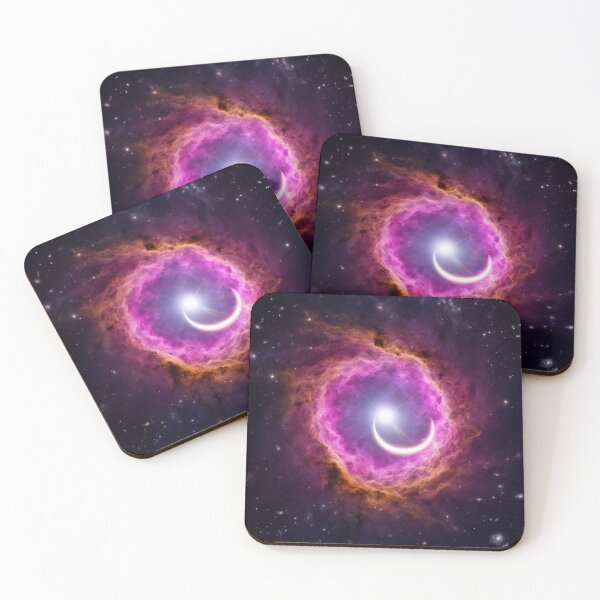 Item preview, Cosmic Crescent – Purple Nebula Portal designed and sold by nhk999.