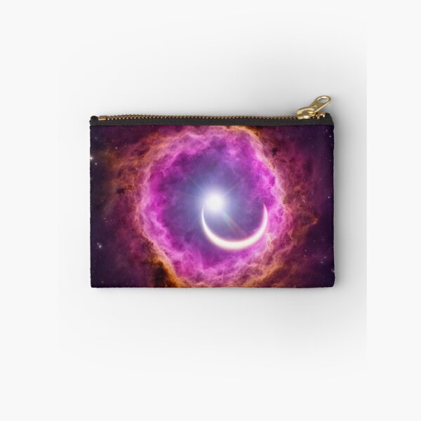 Item preview, Cosmic Crescent – Purple Nebula Portal designed and sold by nhk999.
