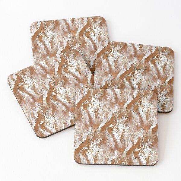 Item preview, Grunge Textured Abstract in White and Brown designed and sold by Artistestella.