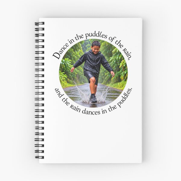 Item preview, Polynesian Joy Proverb - Dance in the puddles of the rain | Pacific Art designed and sold by ShakaLife.org.