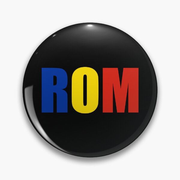 Item preview, Romania Flag Initials RO designed and sold by shitpostee.