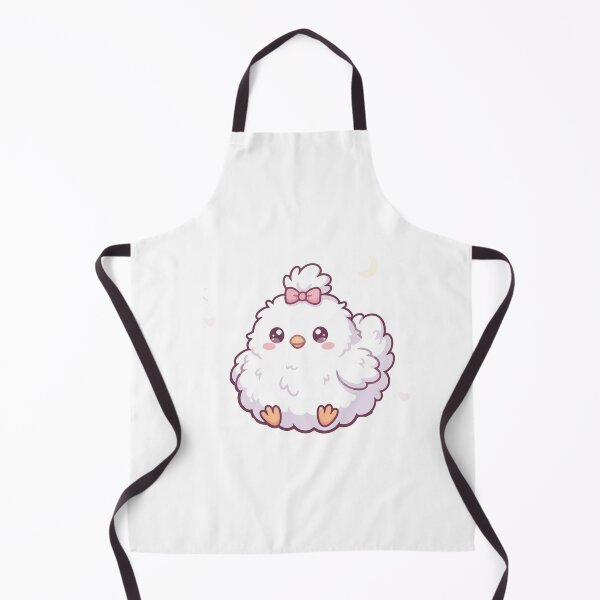 Item preview, Cute Kawaii Fluffy Silkie Chicken Cloud Art designed and sold by Arc2020.