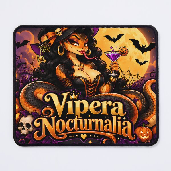 Item preview, Vipera Nocturnalia Halloween Serpent Witch designed and sold by PRINTIONAL.