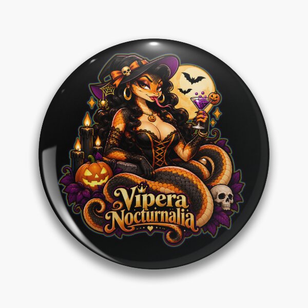 Item preview, Vipera Nocturnalia Halloween Serpent Witch designed and sold by PRINTIONAL.