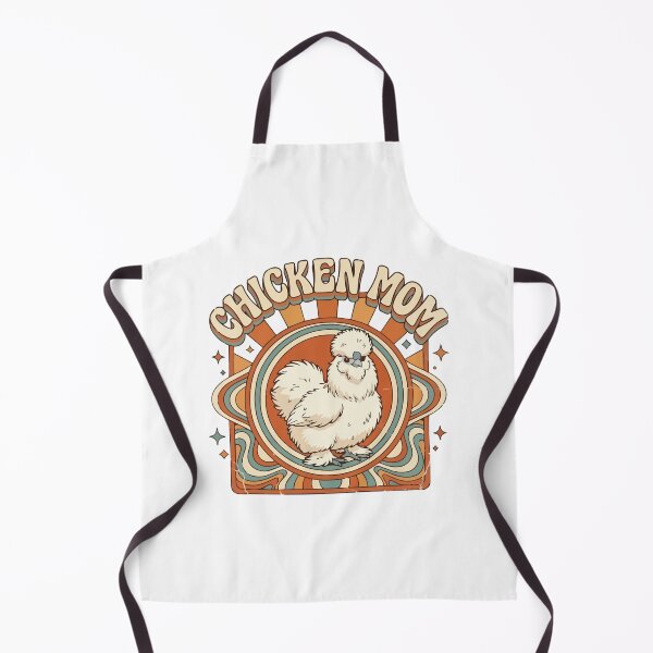 Item preview, Vintage 70s Groovy Chicken Mom Silkie Retro Design designed and sold by Arc2020.