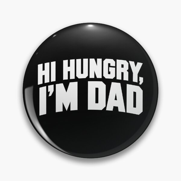 Item preview, Bold Varsity “Hi Hungry, I’m Dad” Graphic designed and sold by Ribeiro-Art.