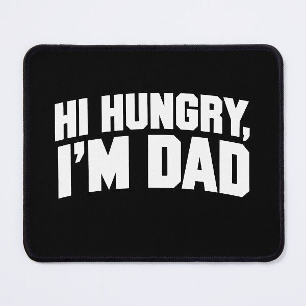 Item preview, Bold Varsity “Hi Hungry, I’m Dad” Graphic designed and sold by Ribeiro-Art.
