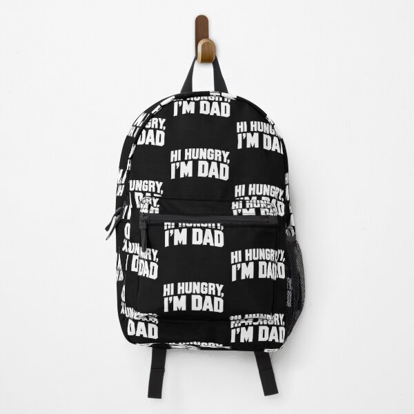 Item preview, Bold Varsity “Hi Hungry, I’m Dad” Graphic designed and sold by Ribeiro-Art.