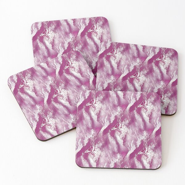 Item preview, Grunge Textured Abstract in White and Pink designed and sold by Artistestella.