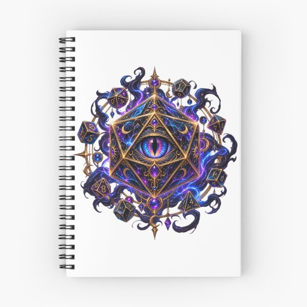 Item preview, The All-Seeing D20 dnd designed and sold by ESSClothing.