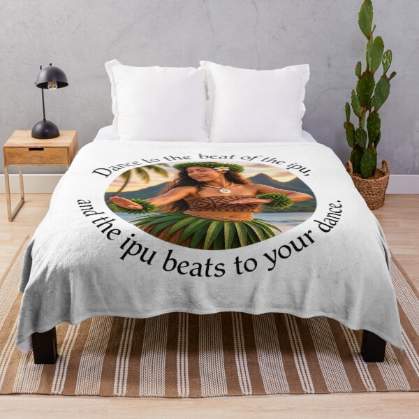Item preview, Polynesian Joy Proverb - Dance to the beat of the ipu | Pacific Art designed and sold by ShakaLife.org.
