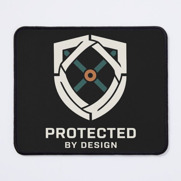 Item preview, Protected by Design Engineering Shield designed and sold by Amr Darwish Graphic designer.