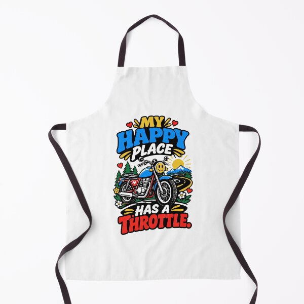 Item preview, My Happy Place Has A Throttle designed and sold by RAS-77.