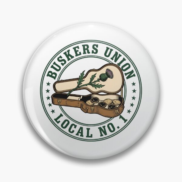 Item preview, Buskers Union Local No 1 Street Musician designed and sold by Lolik Designs.