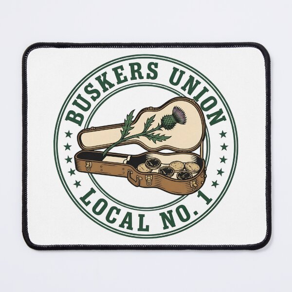 Item preview, Buskers Union Local No 1 Street Musician designed and sold by Lolik Designs.