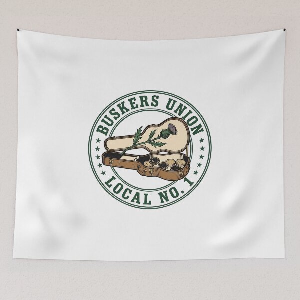 Item preview, Buskers Union Local No 1 Street Musician designed and sold by Lolik Designs.