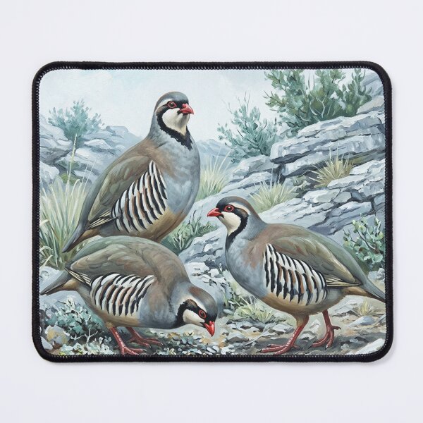 Item preview, Rock Partridge Alectoris Graeca Hunting Birds designed and sold by TammyHunterArt.