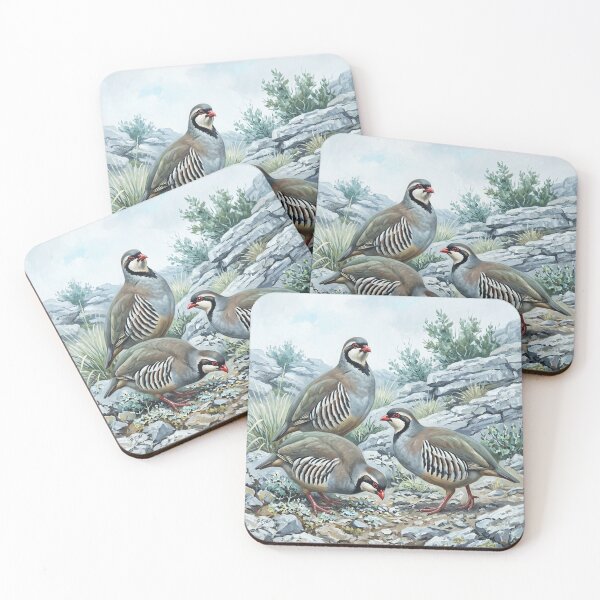 Item preview, Rock Partridge Alectoris Graeca Hunting Birds designed and sold by TammyHunterArt.