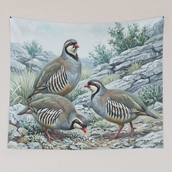 Item preview, Perdiz bravía (Alectoris Graeca) Aves de caza designed and sold by TammyHunterArt.