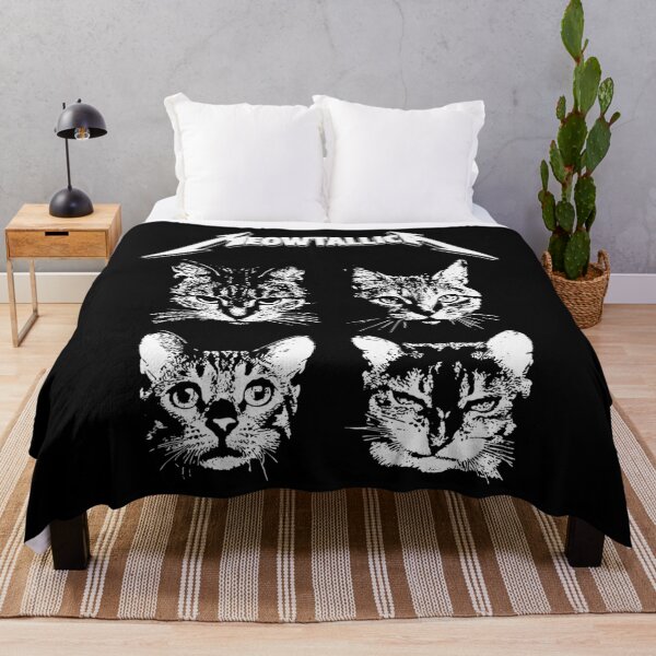 Item preview, Meowtallica Heavy Metal Cats designed and sold by apopetheoeaf.