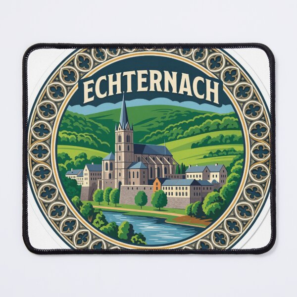 Item preview, Echternach Abbey Luxembourg Sticker designed and sold by Imaginarium of Chaos falcon88 .