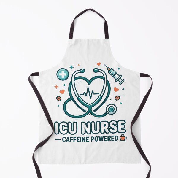 Item preview, ICU Nurse Humor Caffeine Powered New Desgin designed and sold by Yourt-shirtyou.