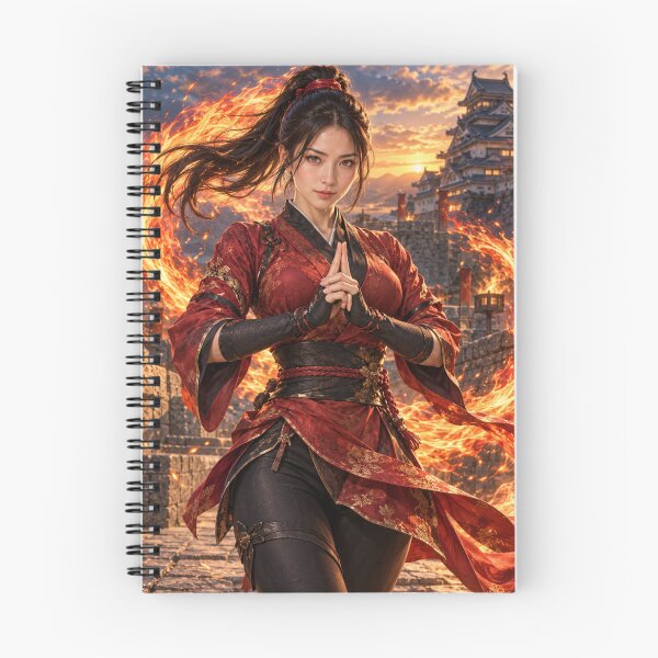 Item preview, Crimson Flame Seal — Kunoichi Chronicles designed and sold by SEIMEI2025.