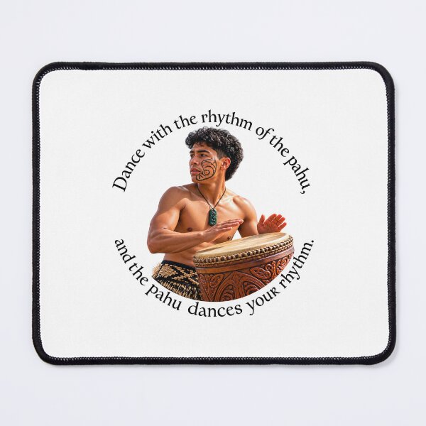 Item preview, Tahiti Expression Proverb - Dance with the rhythm of the pahu | Pacific Art designed and sold by ShakaLife.org.