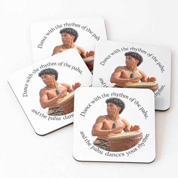 Item preview, Tahiti Expression Proverb - Dance with the rhythm of the pahu | Pacific Art designed and sold by ShakaLife.org.
