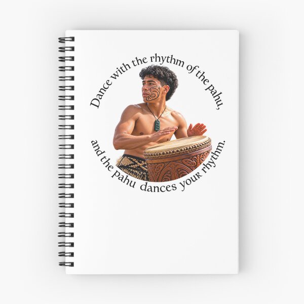 Item preview, Tahiti Expression Proverb - Dance with the rhythm of the pahu | Pacific Art designed and sold by ShakaLife.org.