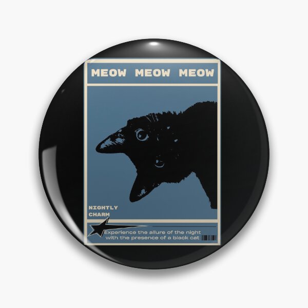 Item preview, Black Cat Meow designed and sold by loosequee.