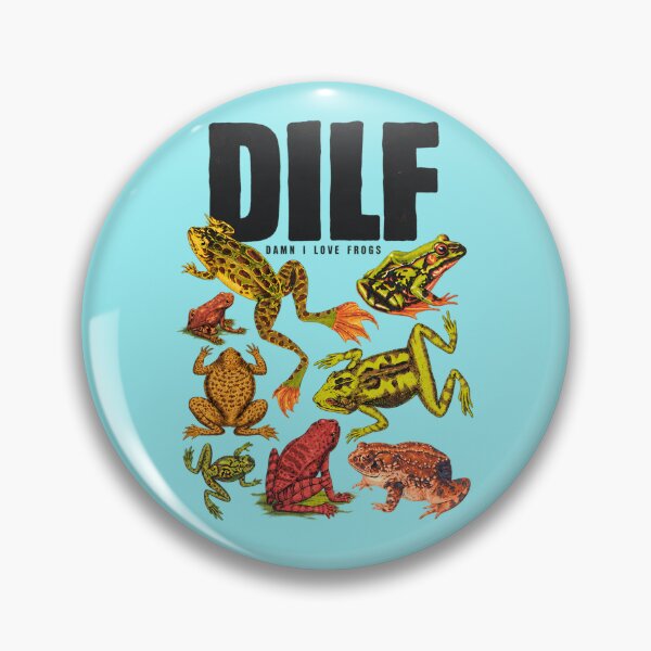 Item preview, DILF_ Damn I Love Frogs designed and sold by Ribeiro-Art.