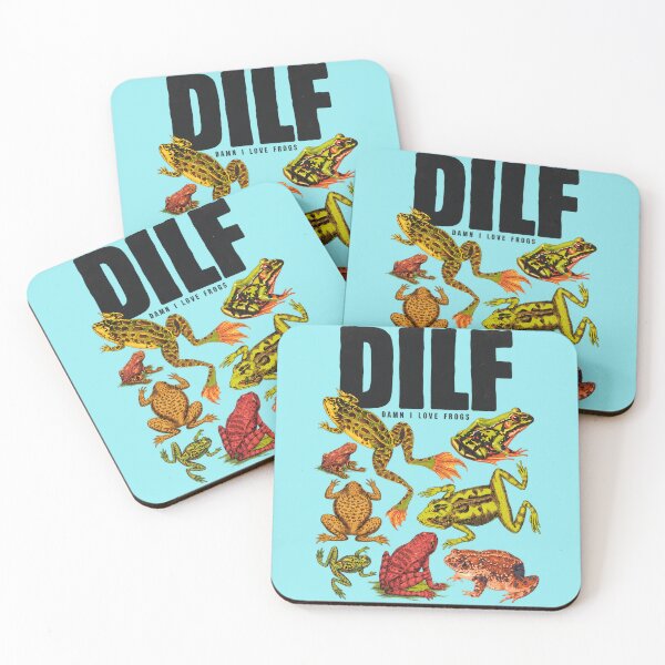 Item preview, DILF_ Damn I Love Frogs designed and sold by Ribeiro-Art.
