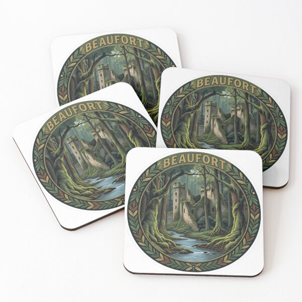 Item preview, Beaufort Castle Luxembourg Sticker designed and sold by Imaginarium of Chaos falcon88 .
