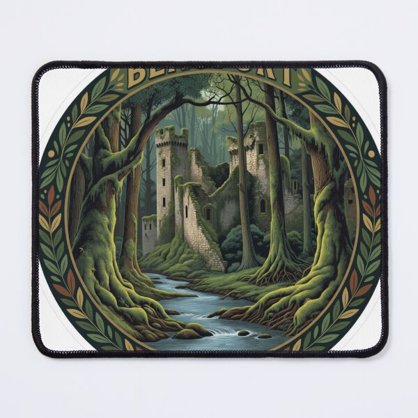 Item preview, Beaufort Castle Luxembourg Sticker designed and sold by Imaginarium of Chaos falcon88 .