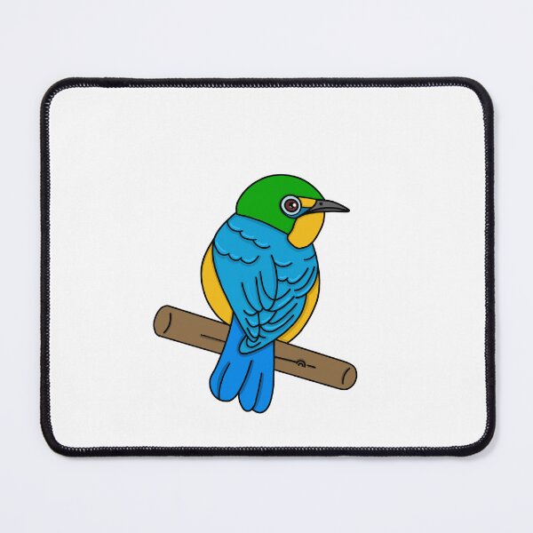 Item preview, Blue-naped Chlorophonia -A Derpybird Design designed and sold by YOjosie.