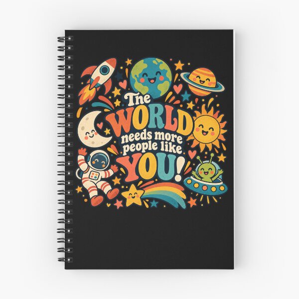 Item preview, The World Needs More People Like You Colorful Space Friends designed and sold by choudane.