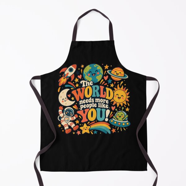 Item preview, The World Needs More People Like You Colorful Space Friends designed and sold by choudane.