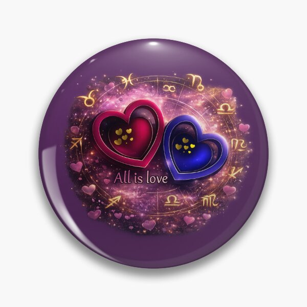 Item preview, All is love cosmic motif designed and sold by NB-Artmagic.