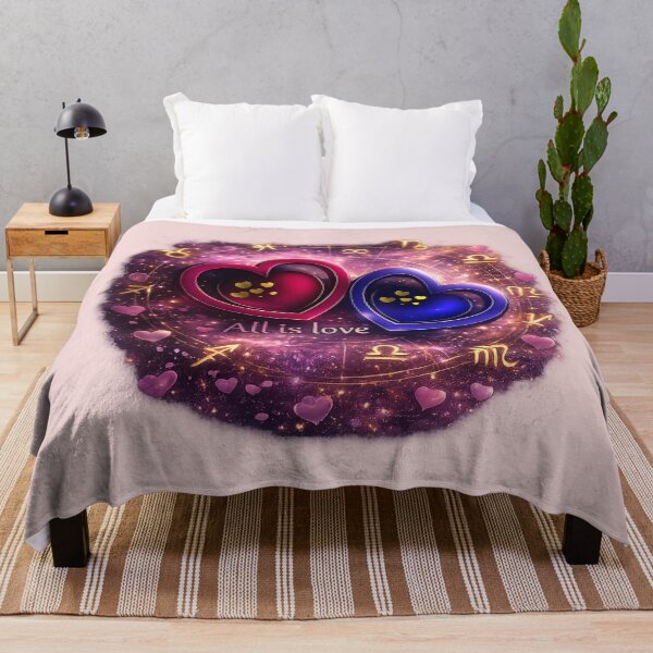 Item preview, All is love cosmic motif designed and sold by NB-Artmagic.
