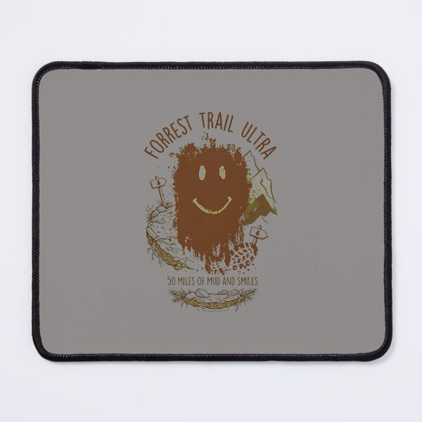 Item preview, Distressed Mud Smiley Run Forrest Run Quote-70 designed and sold by AndreSchitz.