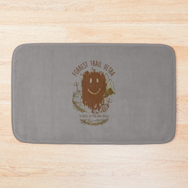 Item preview, Distressed Mud Smiley Run Forrest Run Quote-70 designed and sold by AndreSchitz.