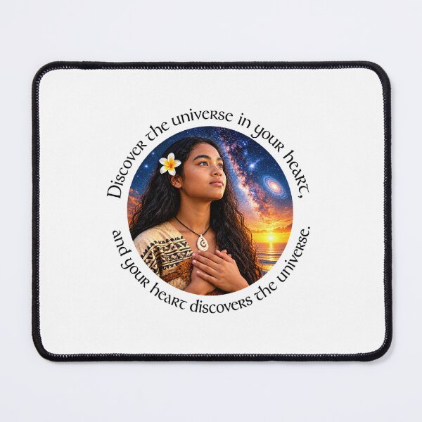 Item preview, Polynesian Empowerment Proverb - Discover the universe in your heart | Pacific Art designed and sold by ShakaLife.org.