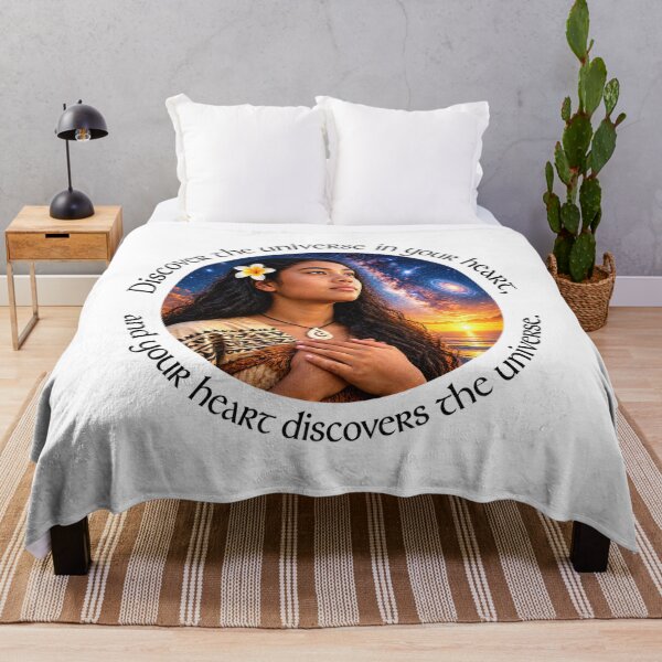 Item preview, Polynesian Empowerment Proverb - Discover the universe in your heart | Pacific Art designed and sold by ShakaLife.org.