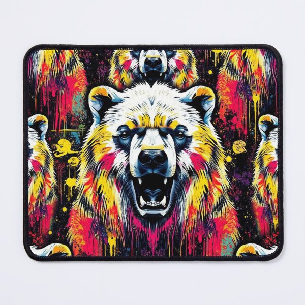 Item preview, Roaring Polar Bears Pattern designed and sold by pUNKnown.