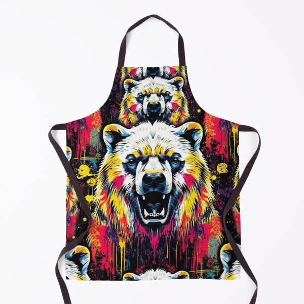 Item preview, Roaring Polar Bears Pattern designed and sold by pUNKnown.