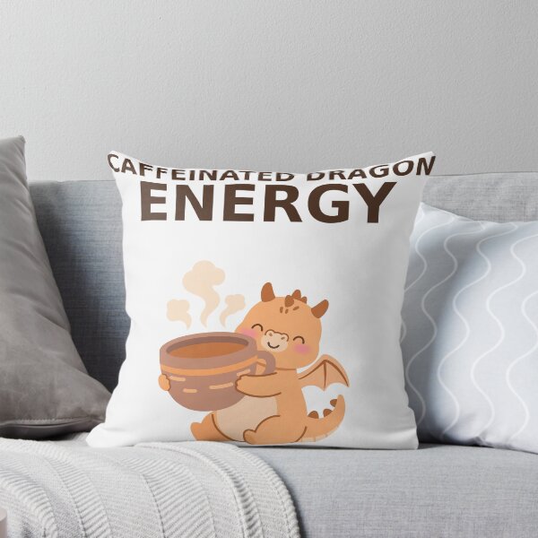Item preview, caffeinated-dragon-energy-funny designed and sold by samimouhdi.