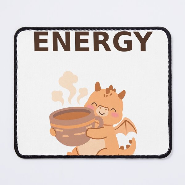Item preview, caffeinated-dragon-energy-funny designed and sold by samimouhdi.