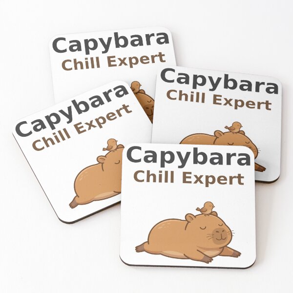 Item preview, capybara-chill-expert-funny designed and sold by samimouhdi.