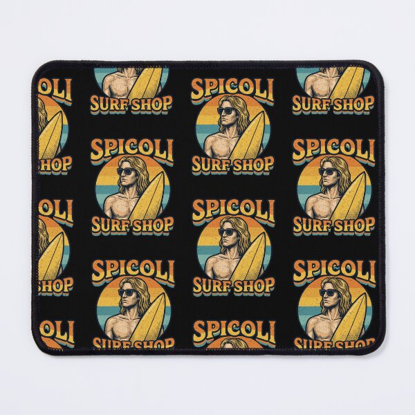 Item preview, Spicoli Surf Shop Retro 80s Surfer Beach Sunset Graphic designed and sold by luffyShop1.
